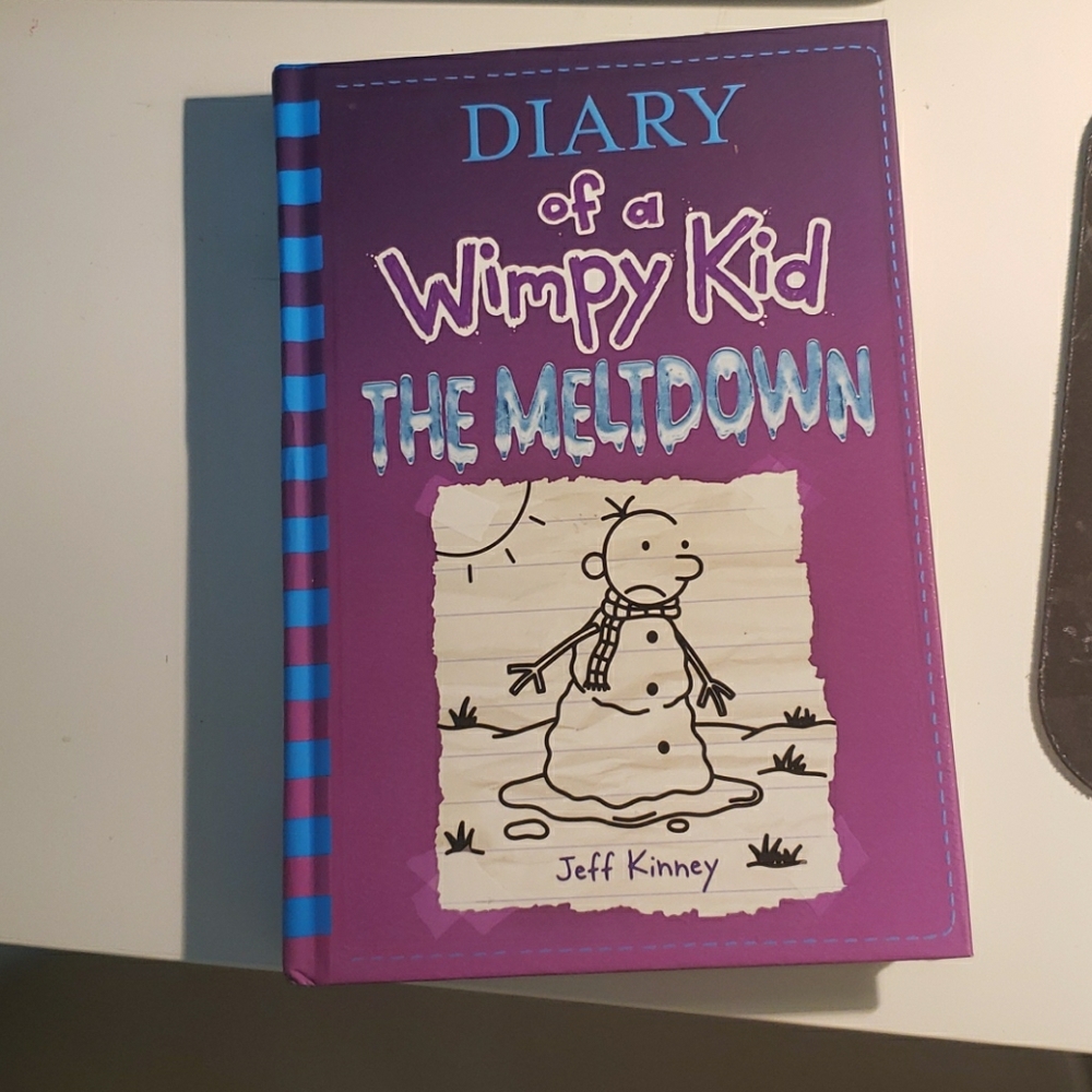 SELLING THE BOOK DIARY OF A WIMPY KID THE MELTDOWN